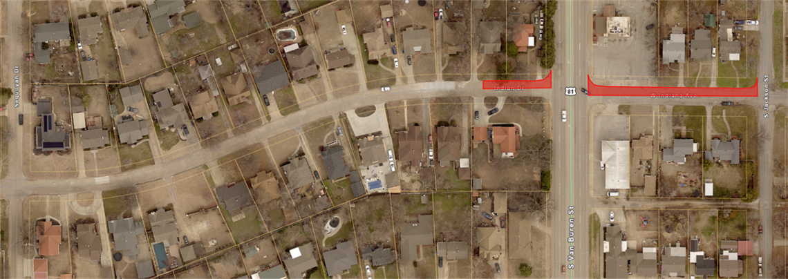 Map-for-Lane-Closure-on-Indian-Dr-and-W-Indiana-Ave.png
