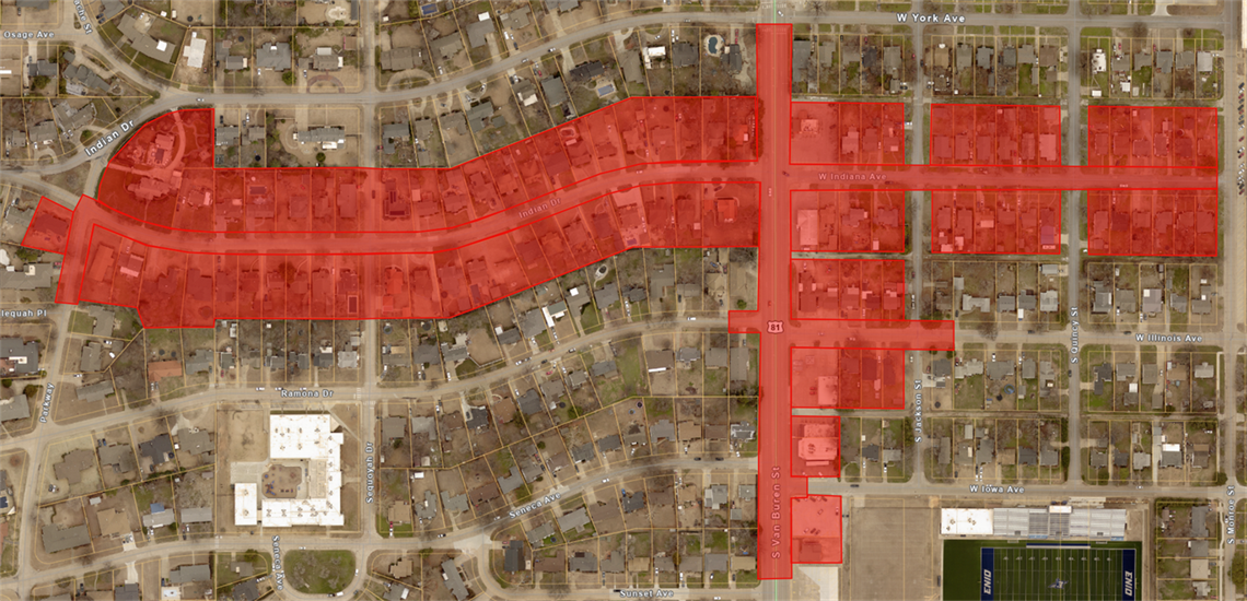 Map-for-Water-Outage-on-Indiana-Ave.png