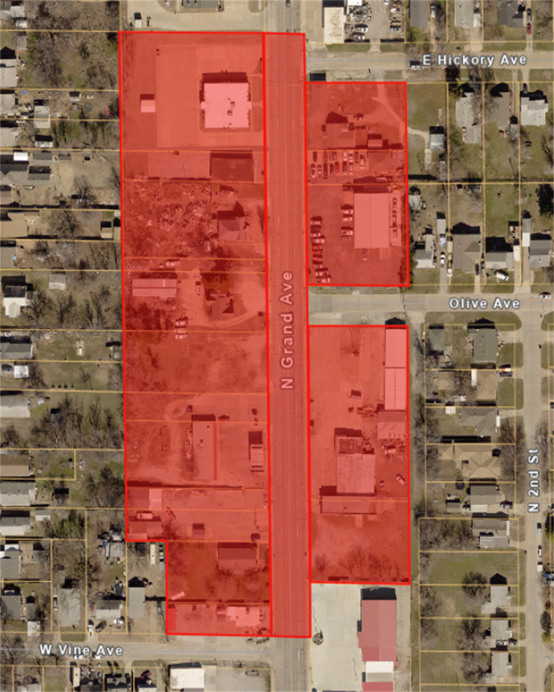 Map-for-Water-Outage-on-North-Grand-Avenue.png