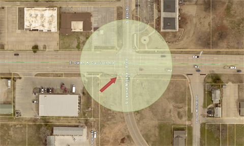 Map-4-Way-Stop-at-Leona-Mitchell-and-Owen-K-Garriott-for-Traffic-Cabinet-Replacement.png
