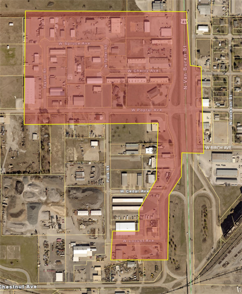 Map-for-Planned-Water-Outage-for-North-Van-Buren-Industrial-Park.png