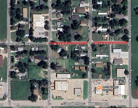 Map-for-Road-Closure-on-Portions-of-West-Yale-For-Asphalt-Preparations.png