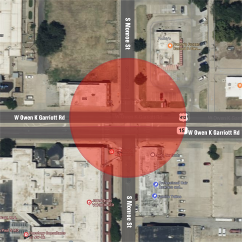 Map-for-Traffic-Signal-Electrical-Work-at-Monroe-and-Owen-K-Garriott-prompts-4-Way-Stop.png
