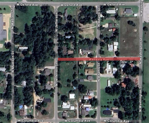 Map-Road-Closure-on-Portions-of-West-Wellesly-for-Asphalt-Overlay.png